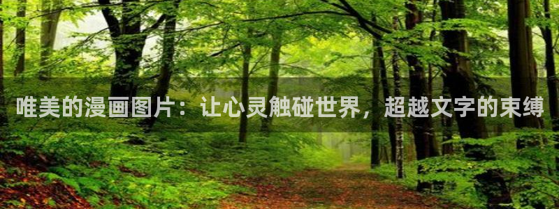 好看的韩国漫画汗汗漫画：唯美的漫画图片：让心灵触碰世界，超越文字的束缚